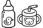哺乳瓶・マグマグ（0歳児）